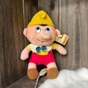 Vintage Pinocchio Plush Toy